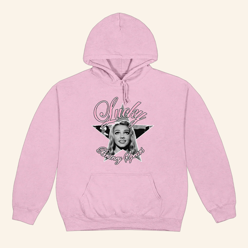 Britney Spears Merch Lucky Hoodie Birthday Gifts For Girlfriend Britney Spears Merch Lucky Hoodie Birthday Gifts For Girlfriend