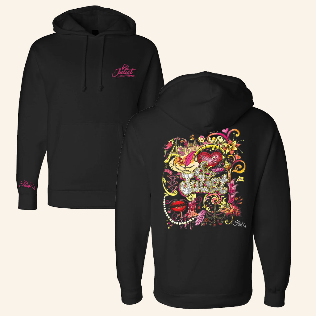 Broadway Merchandise Merch And Juliet Lady Hoodie Gift Ideas For Besties