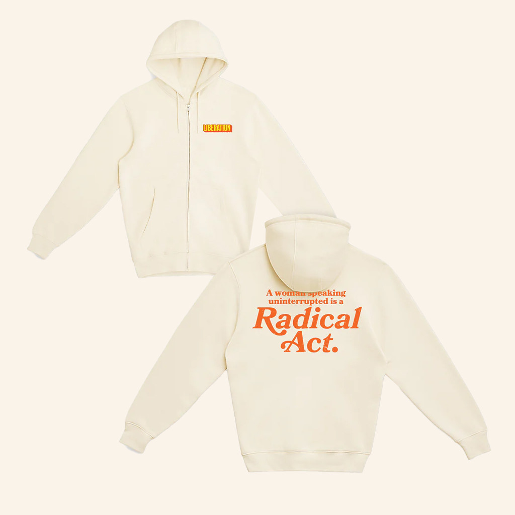 Broadway Merchandise Merch Liberation Radical Act Zip Hoodie Christmas Ideas For Men