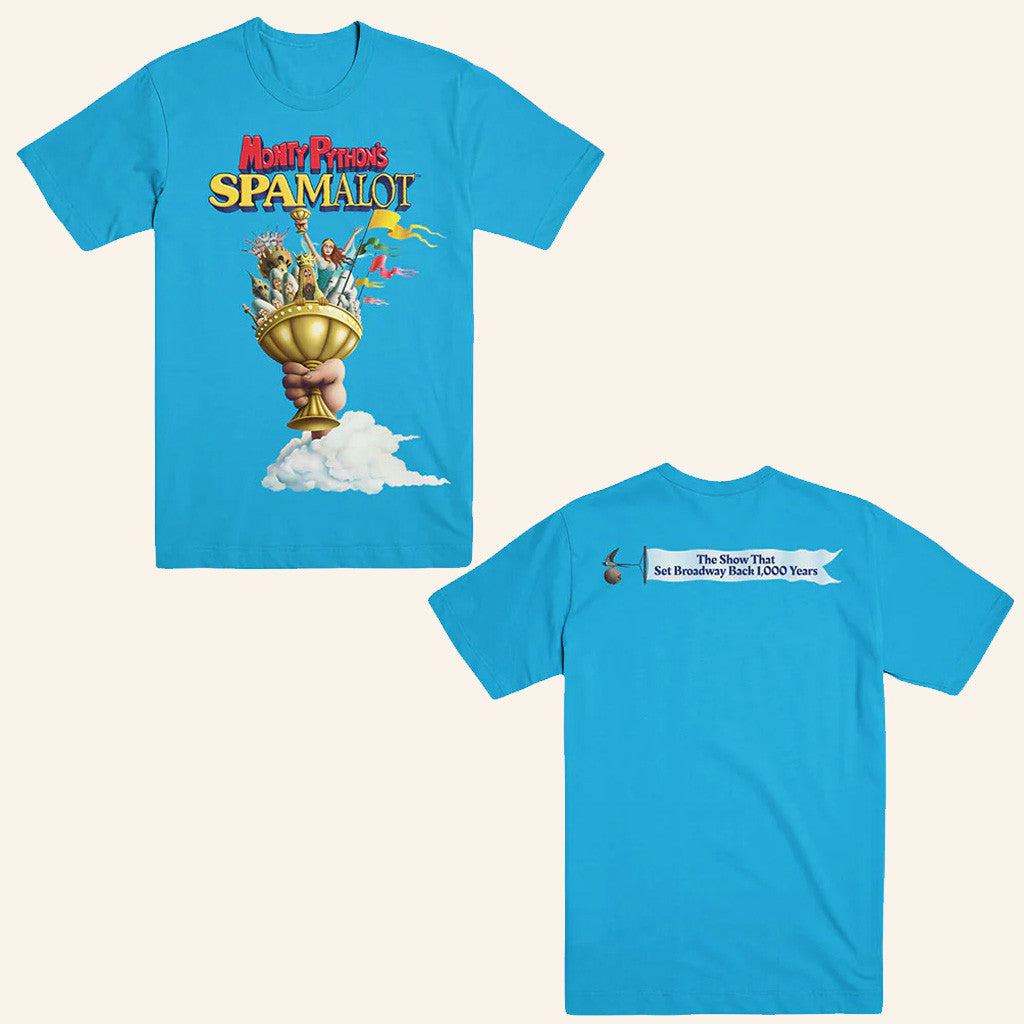 Broadwayworld Merch Spamalot Logo T-Shirt Present For Husband Broadwayworld Merch Spamalot Logo T-Shirt Present For Husband