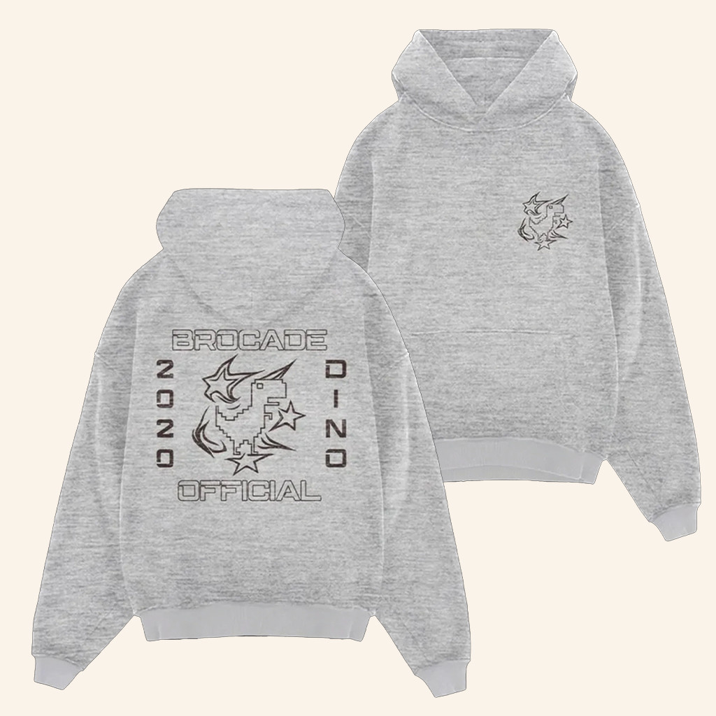 Brocade Merch Brocade Dino Star Hoodie Unique Christmas Gifts For Sister Brocade Merch Brocade Dino Star Hoodie Unique Christmas Gifts For Sister