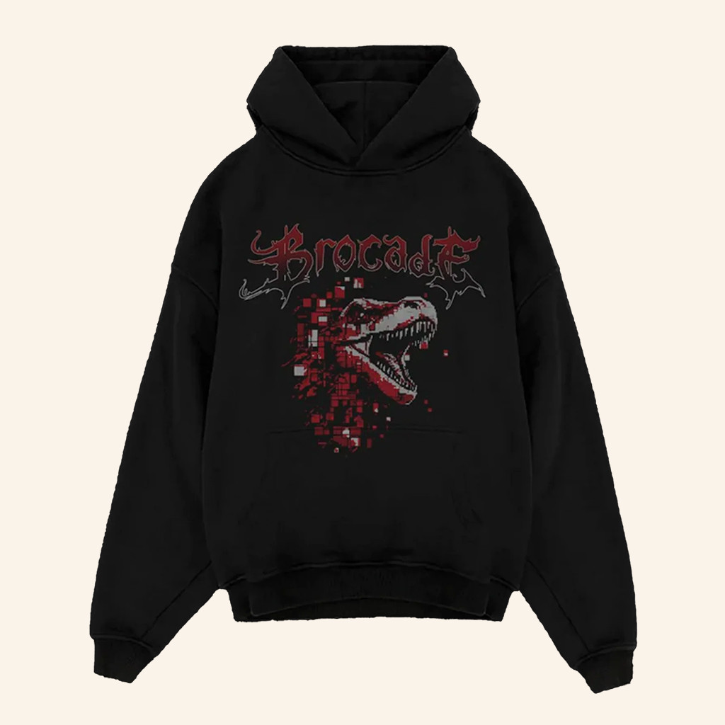 Brocade Merch Dino Fragmented Hoodie Gift Ideas For Boyfriend Brocade Merch Dino Fragmented Hoodie Gift Ideas For Boyfriend