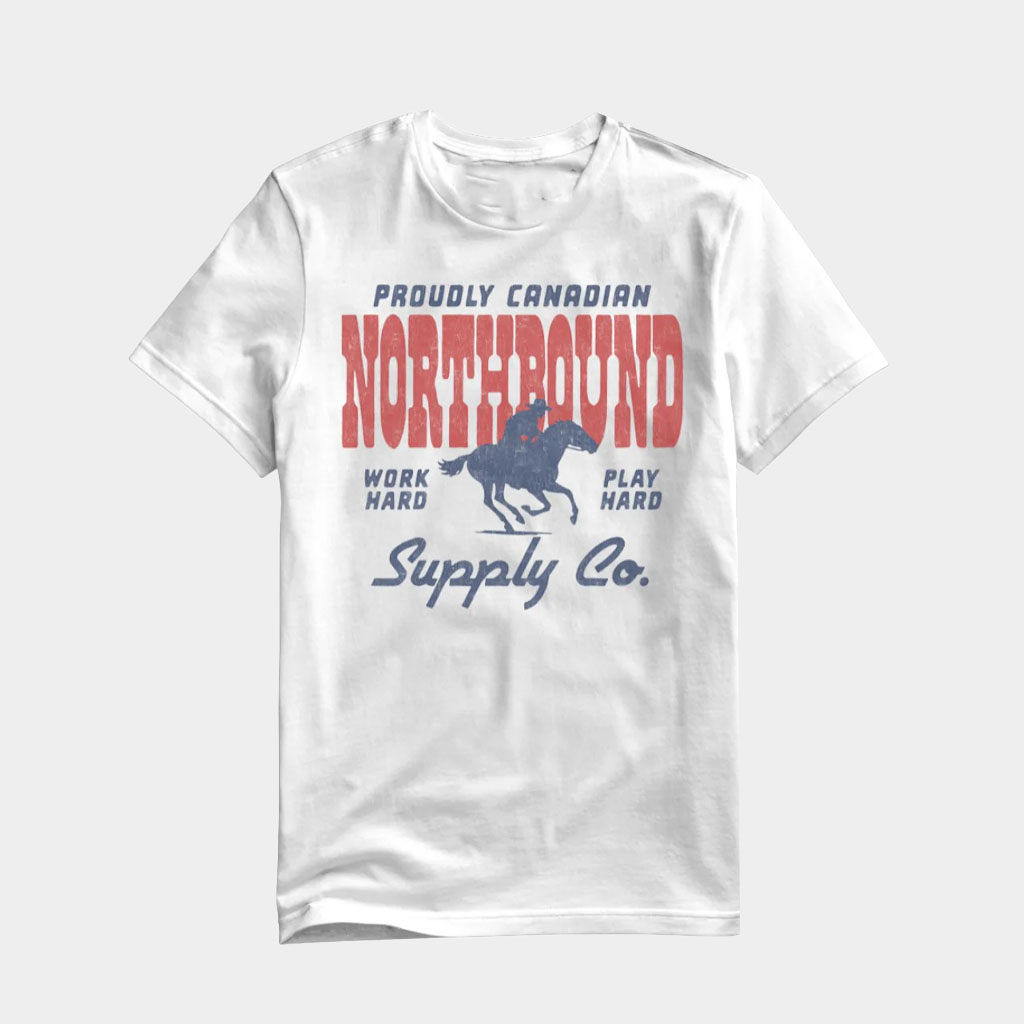 Brodericks Merch 2026 Northbound Work Hard Play Hard T-Shirt Birthday Gift For Husband