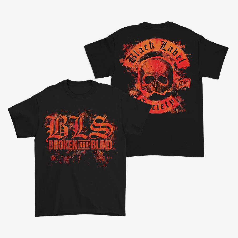 Broken And Blind T-Shirt Black Label Society Clothes Unique Gifts For Boyfriend