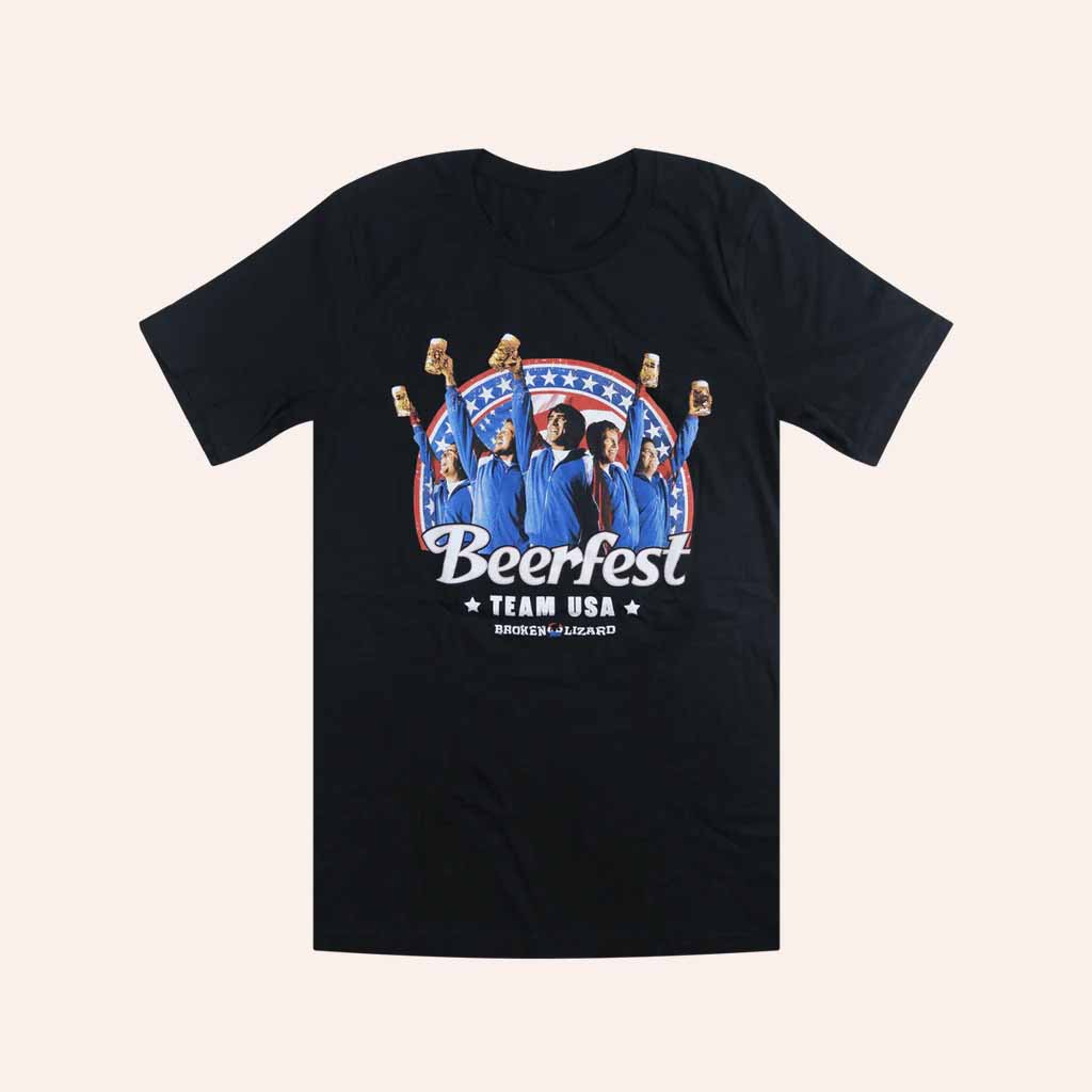 Broken Lizard Merch Beerfest Team USA T-Shirt Christmas Gifts For Boyfriend Broken Lizard Merch Beerfest Team USA T-Shirt Christmas Gifts For Boyfriend