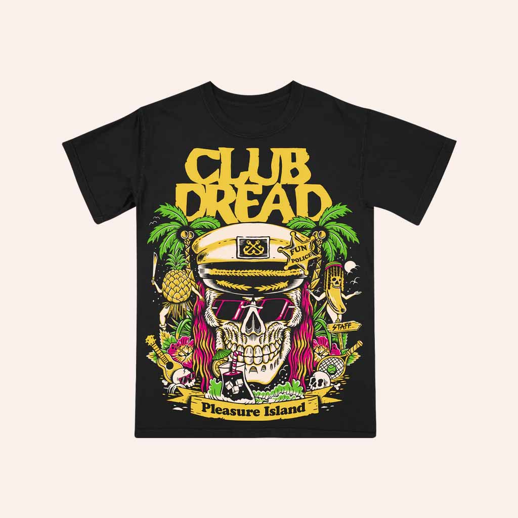 Broken Lizard Merch Creeporama Club Dread Fun Police T-Shirt Christmas Gift Ideas