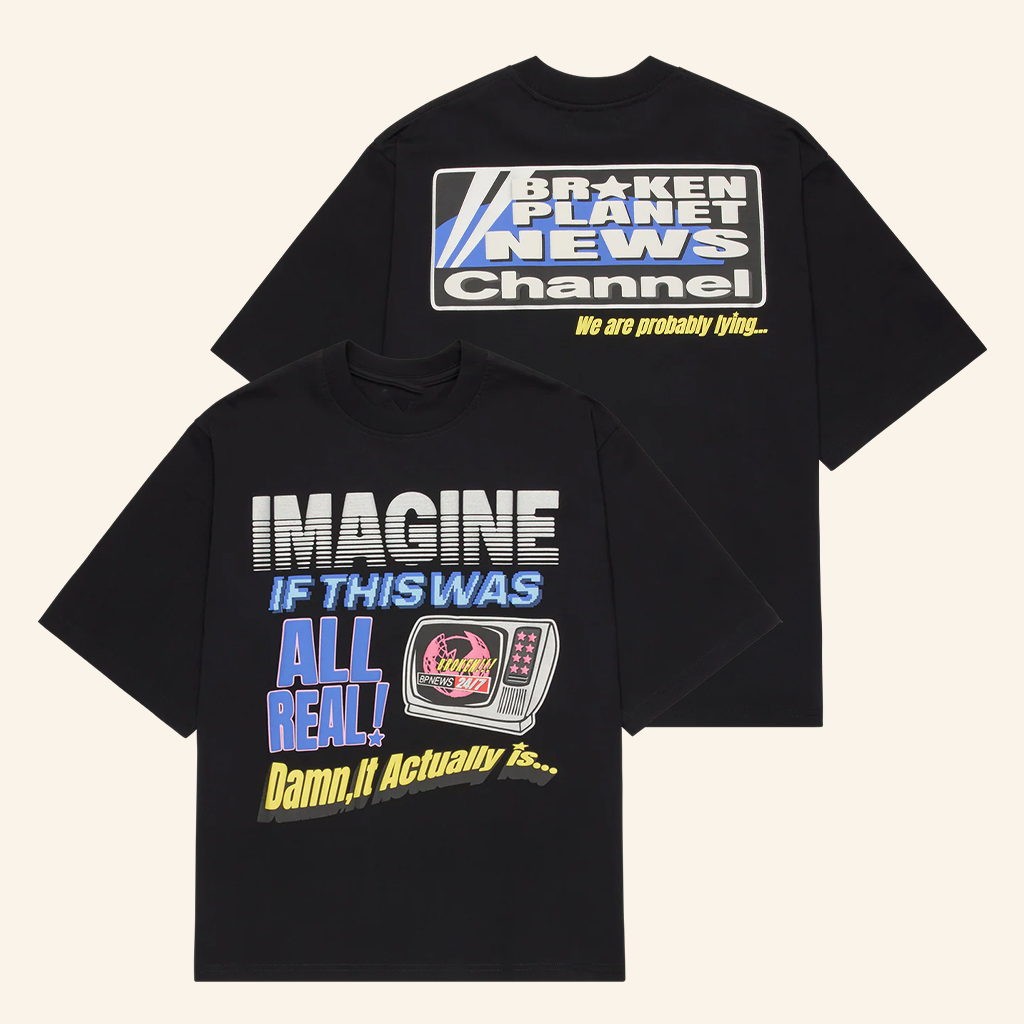 Broken Planet Merch BP News Channel T-Shirt Unique Gift For Sisters