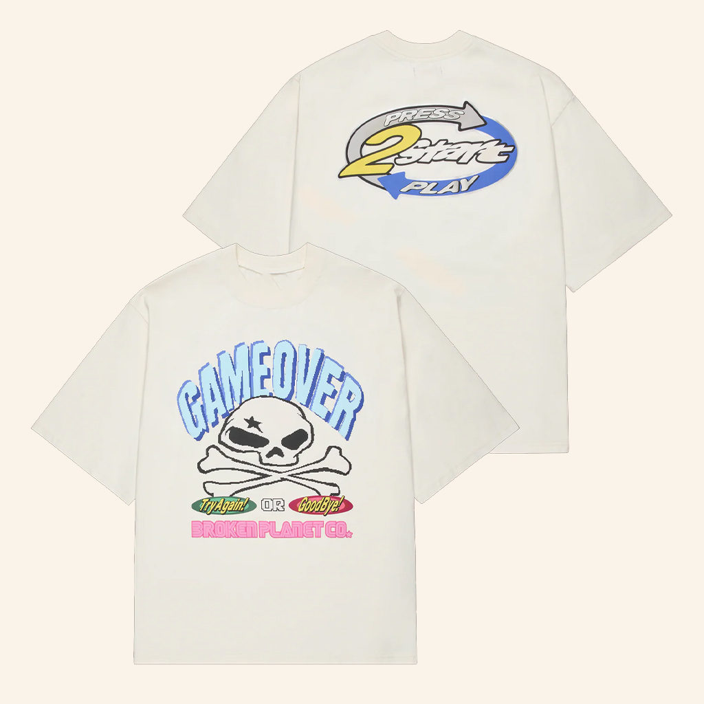 Broken Planet Merch Game Over T-Shirt Birthday Gift Ideas For Friends