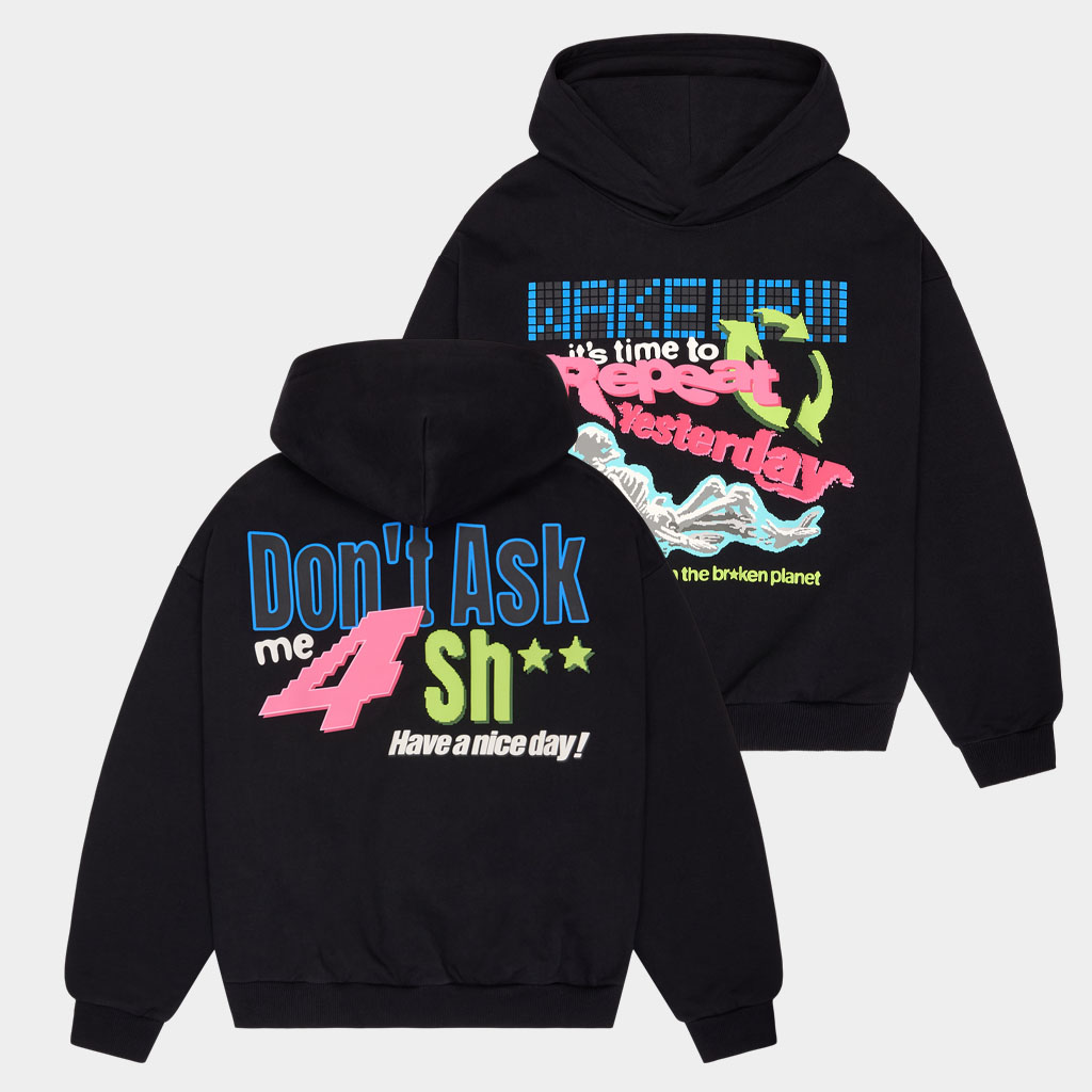 Broken Planet Merch Time To Repeat Yesterday Hoodie Birthday Gift For Besties-1