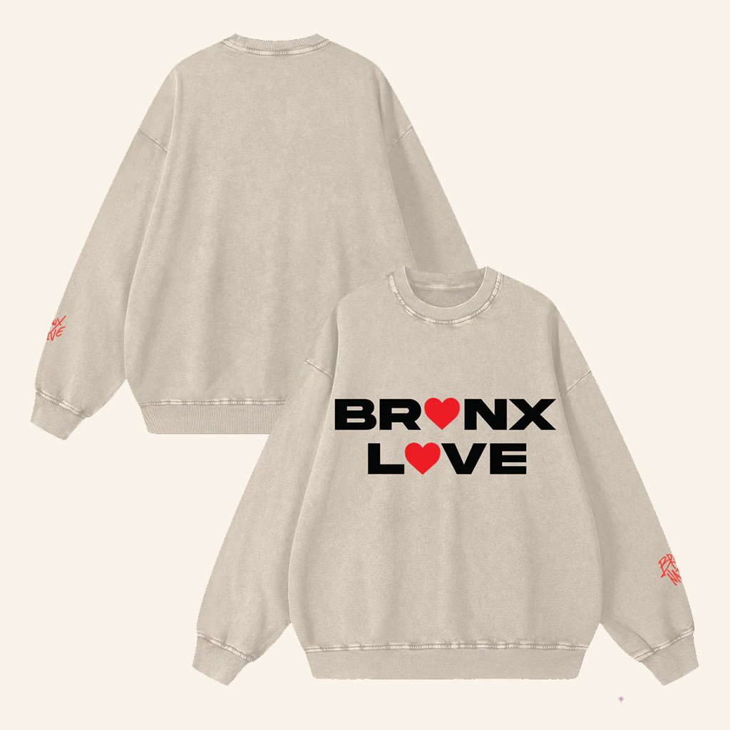 Bronx Native Merch Bronx Love Sweatshirt Unique Birthday Gift For Friends