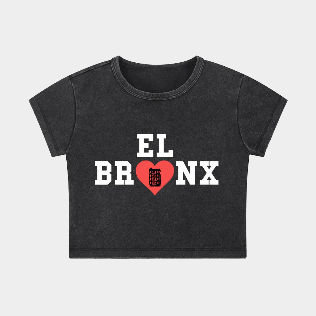 Bronx Native Merch El Bronx Valentine Snow Cropped T-Shirt Gift Ideas For Sister-1 Bronx Native Merch El Bronx Valentine Snow Cropped T-Shirt Gift Ideas For Sister-1