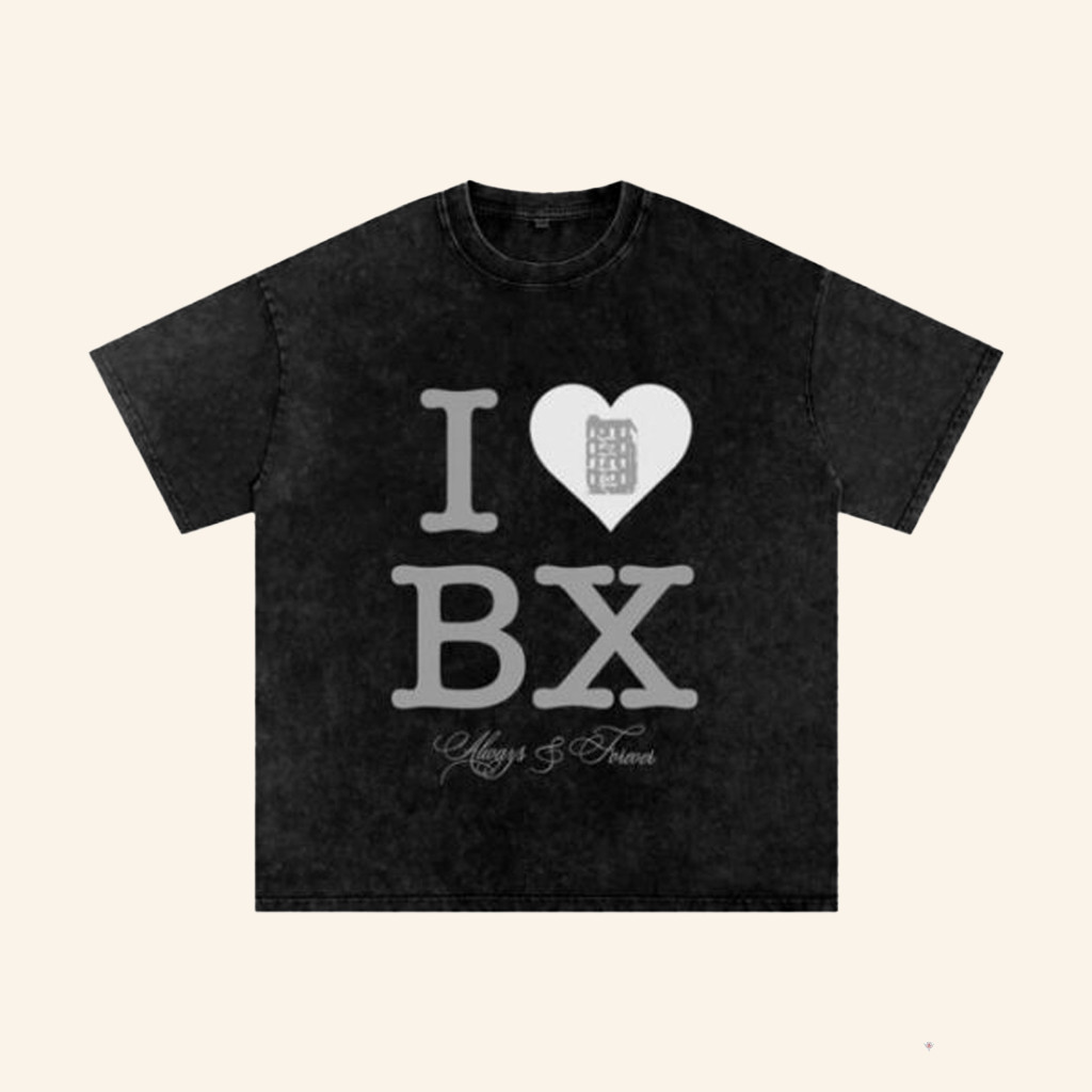 Bronx Native Merch I Love The Bronx Snow T-Shirt Gift Ideas For Besties