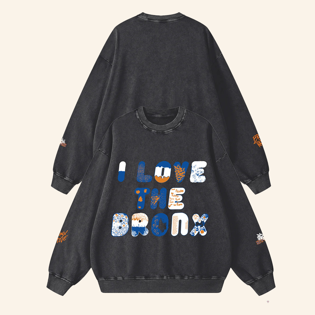 Bronx Native Merch I Love The Bronx Sweatshirt Christmas Gifts Ideas For Him