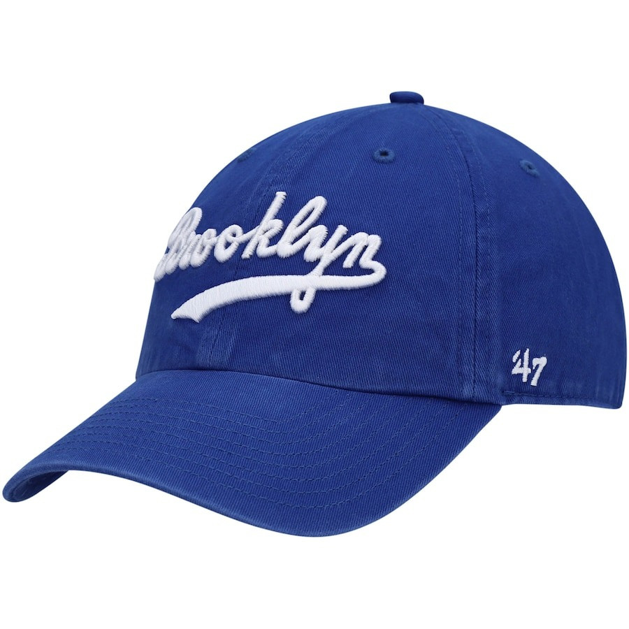 Brooklyn Dodgers '47 Hat Royal Cooperstown Cap Best Gifts For Dodgers Fans Father's Day