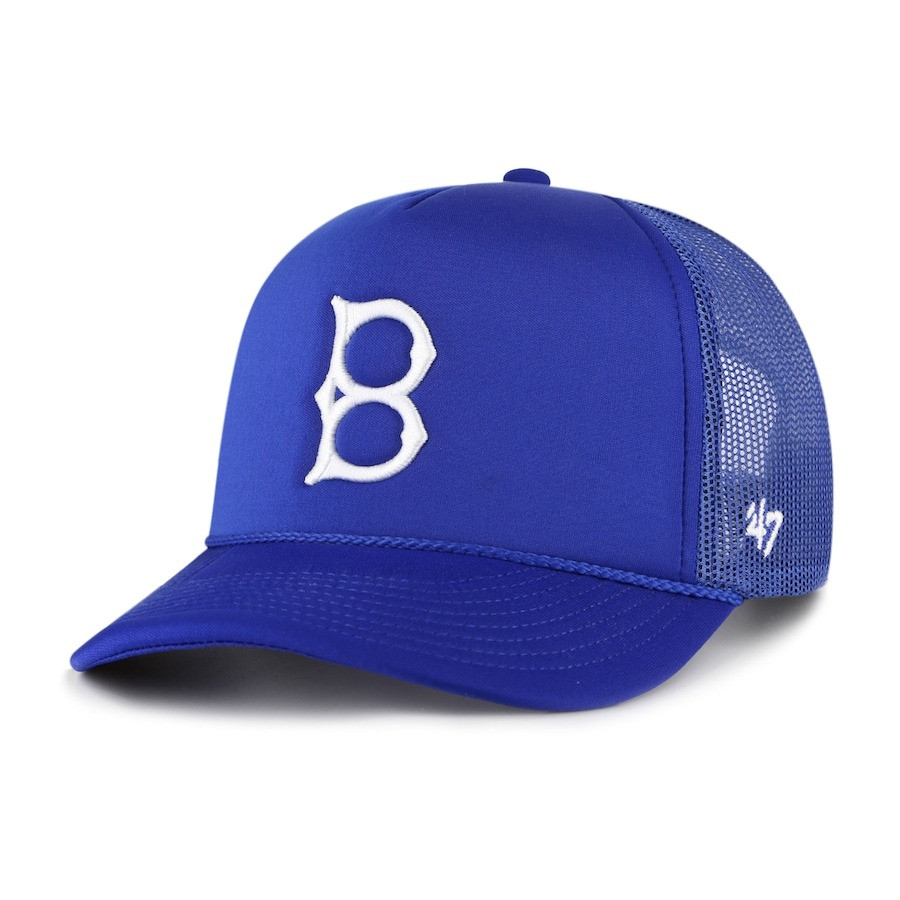 Brooklyn Dodgers '47 Trucker Hat Royal Cooperstown Cap Unique Dodgers Fan Merchandise