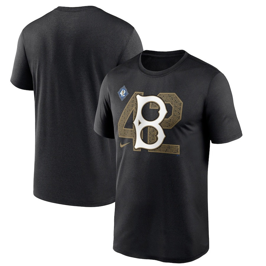 Brooklyn Dodgers Jackie Robinson Day 42 T-Shirt Honor Legends Baseball Fan Gifts