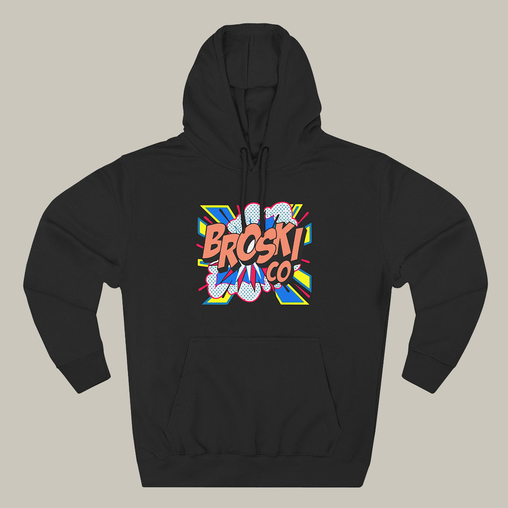 Broski Report Merch Hoodie Broski Art Pattern Hoodie Great Gifts For Him