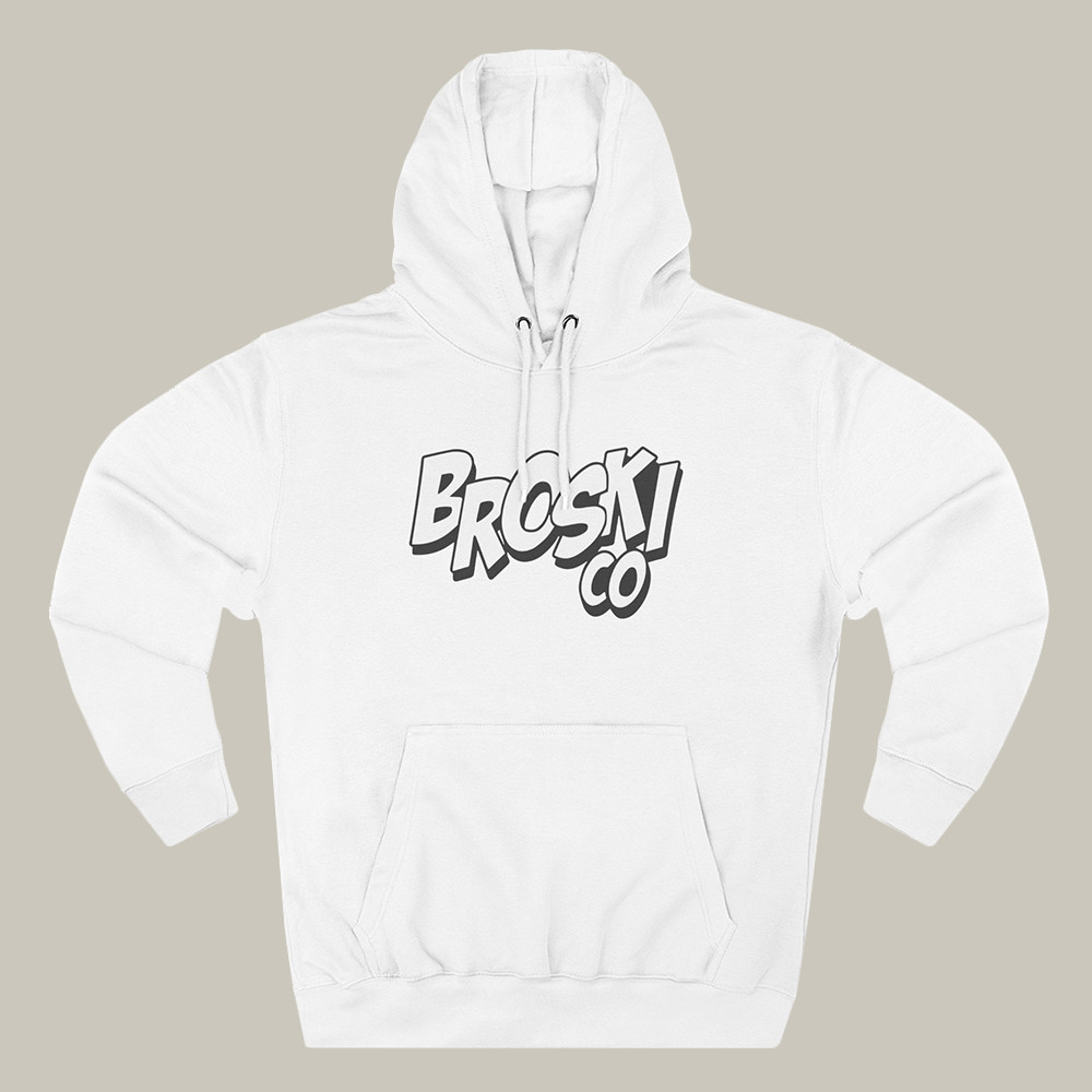 Broski Report Merch Hoodie Broski Co Graffiti Inspired Hoodie Unique Gifts For Humor Lovers