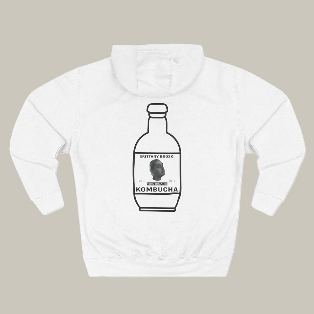 Broski Report Merch Hoodie Kombucha Girl Bottle Shirt Brittany Broski Fan Presents