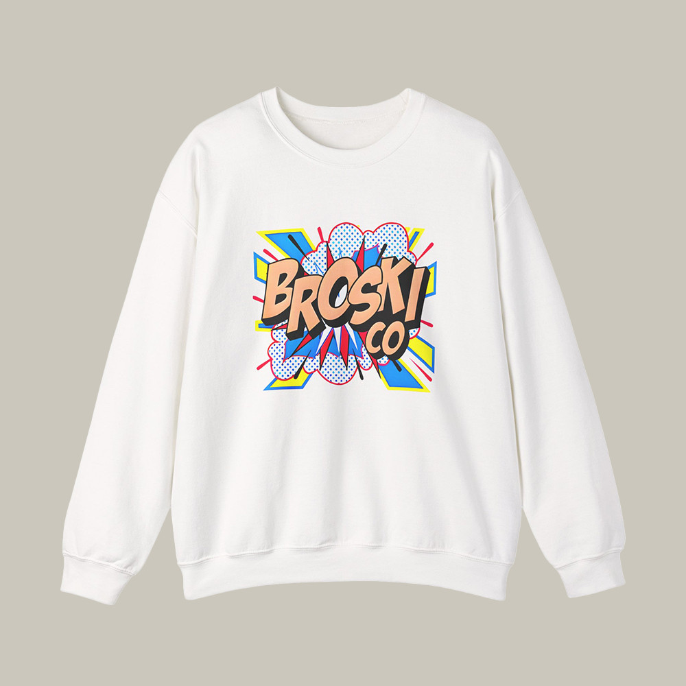 Broski Report Merch Sweatshirt Graffiti Art Apparel Great Brittany Broski Lovers Xmas Gifts