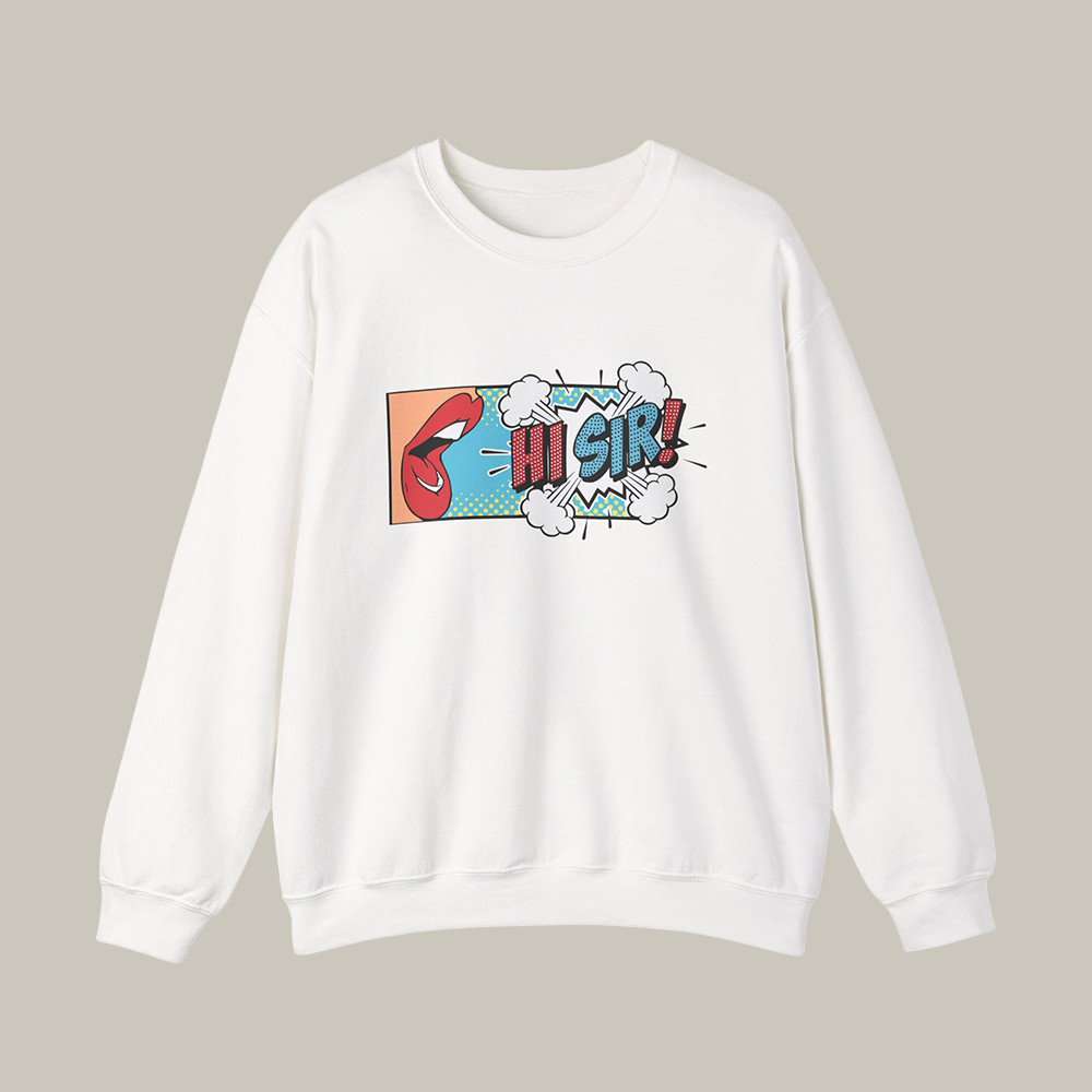 Broski Report Merch Sweatshirt Hi Sir Brittany Broski Apparel Christmas Gift Ideas