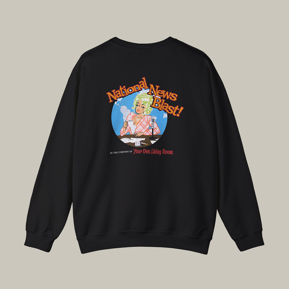 Broski Report Merch Sweatshirt National News Blast Hoodie Brittany Broski Gifts