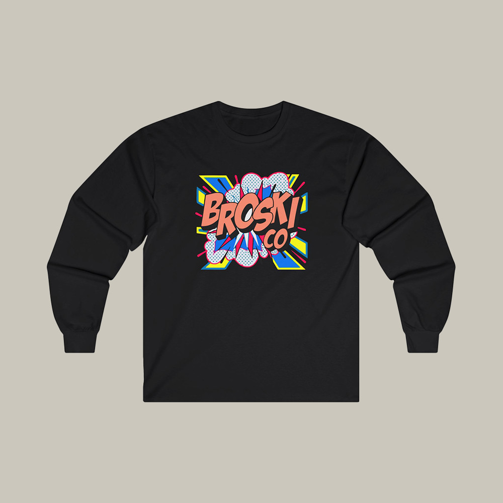Broski Report Merch Sweatshirt The Broski Co Art Comedy Clothing Best Gift Ideas