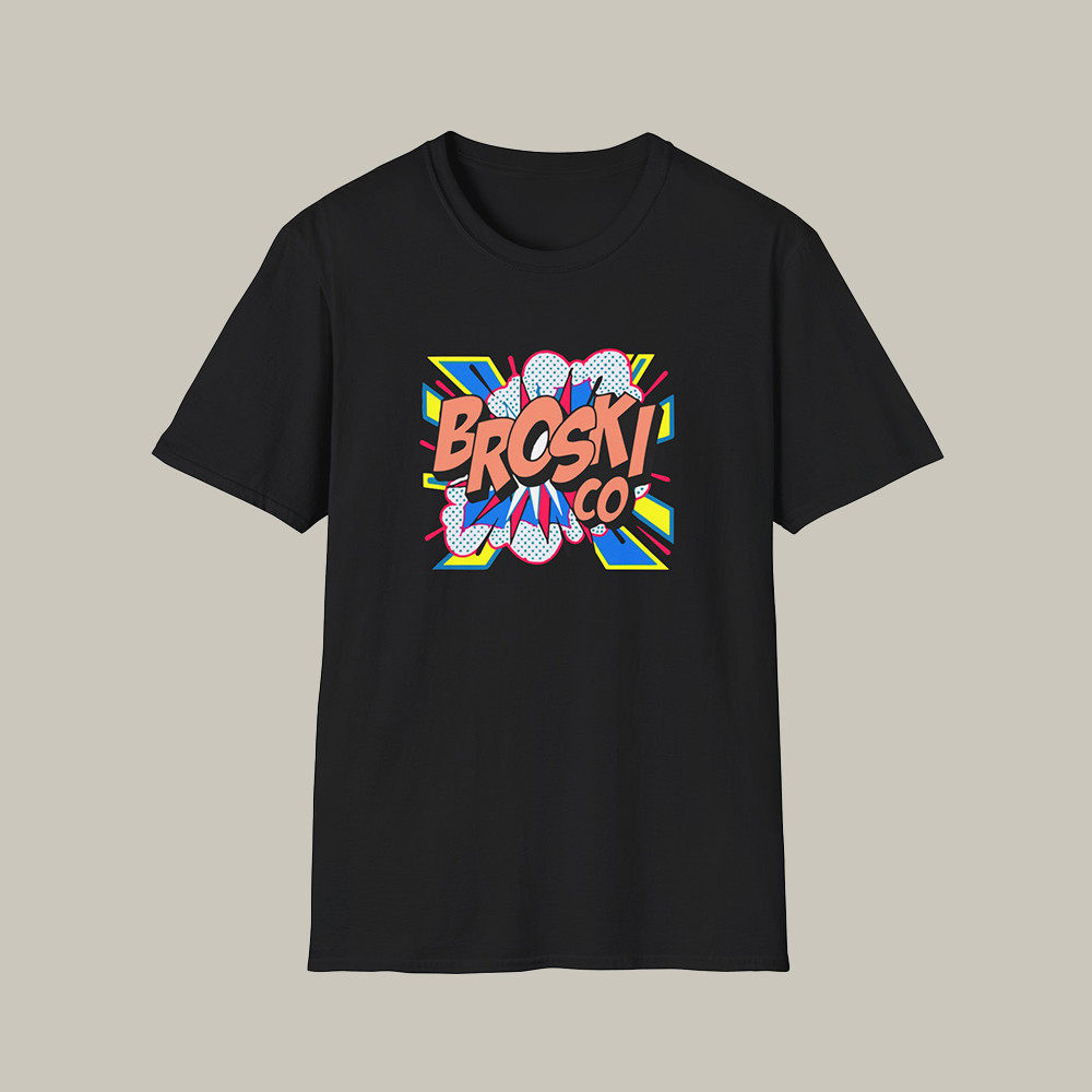 Broski Report Merch T-Shirt Broski Art Pattern Hoodie Humor Gift Ideas