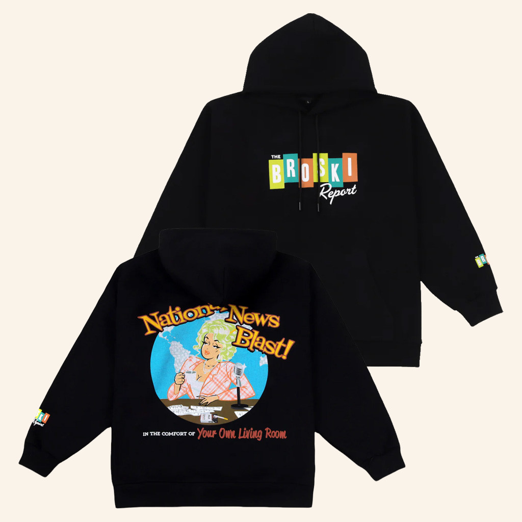 Broski Report Merch The Broski Report Hoodie Gift Ideas For Girlfriend