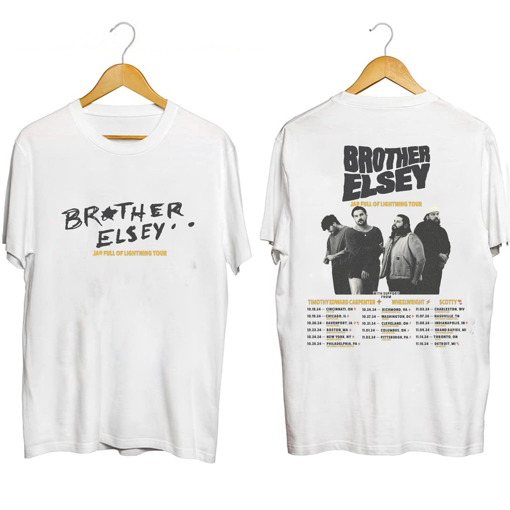 Brother Elsey A Jar Full Of Lightning Tour Shirt Brother Elsey Merch Gifts For Music Lovers