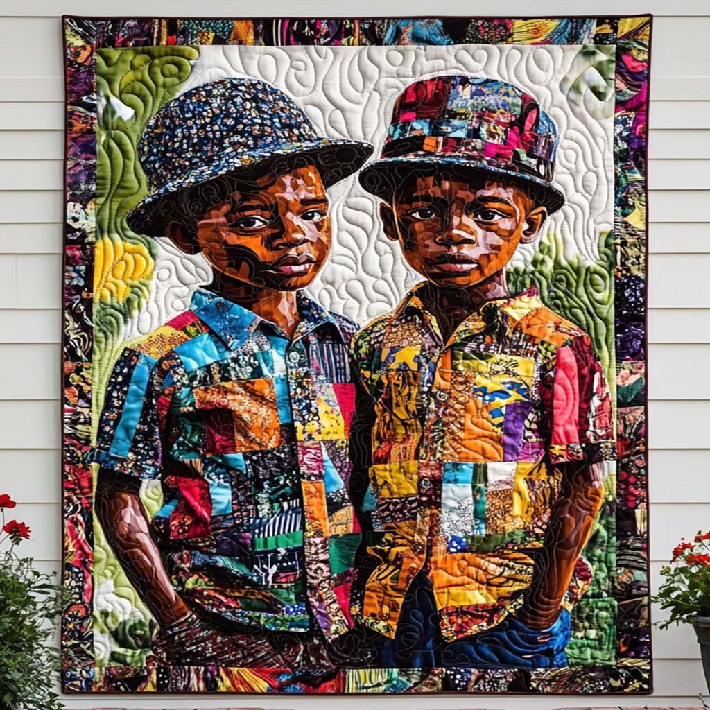 Brotherly Style Quilted Blanket Nice Throw Blanket African American Gifts For Her