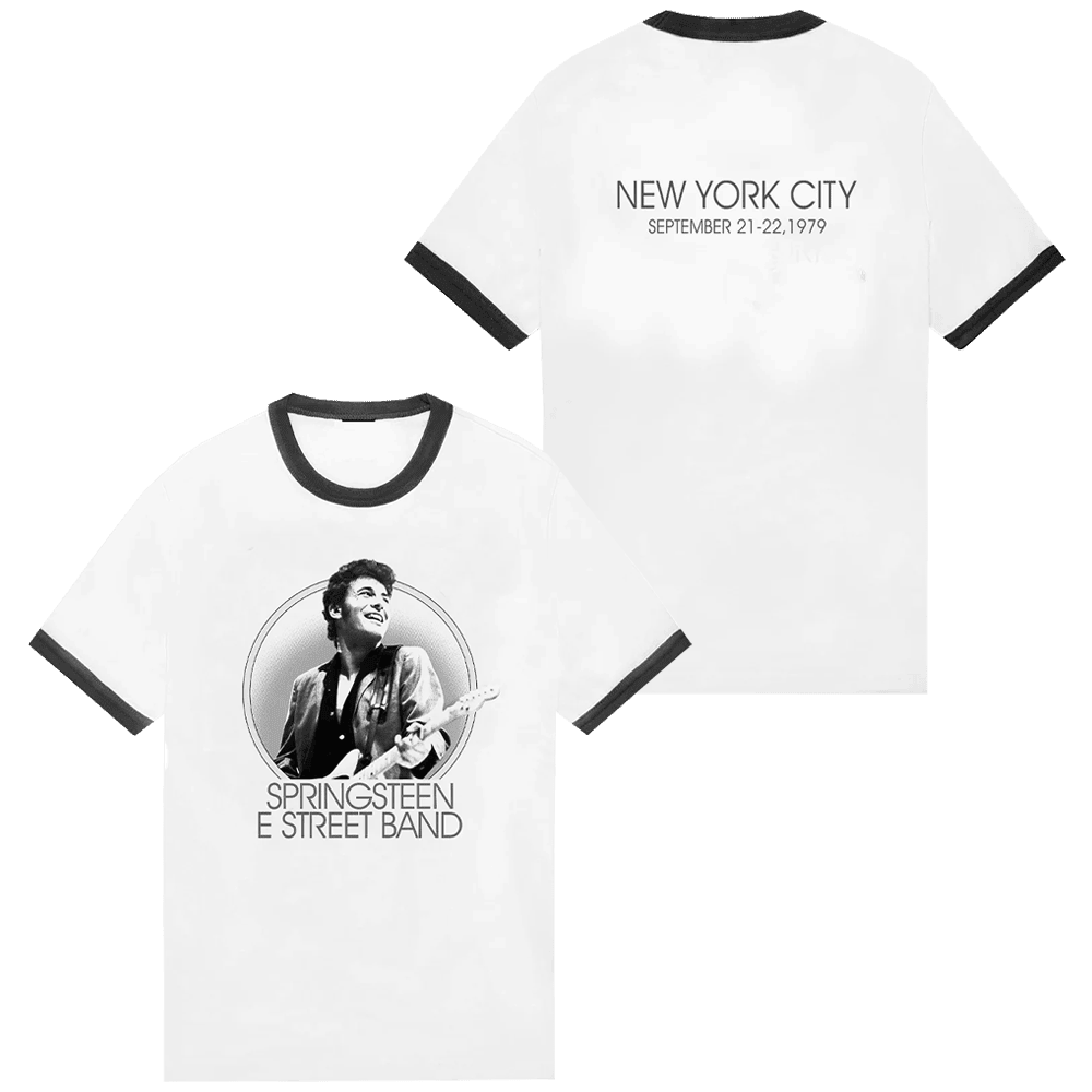 Bruce Springsteen T-Shirt Retro Ringer No Nukes Tee Bruce Springsteen Merch Music Fans Gifts Bruce Springsteen T-Shirt Retro Ringer No Nukes Tee Bruce Springsteen Merch Music Fans Gifts