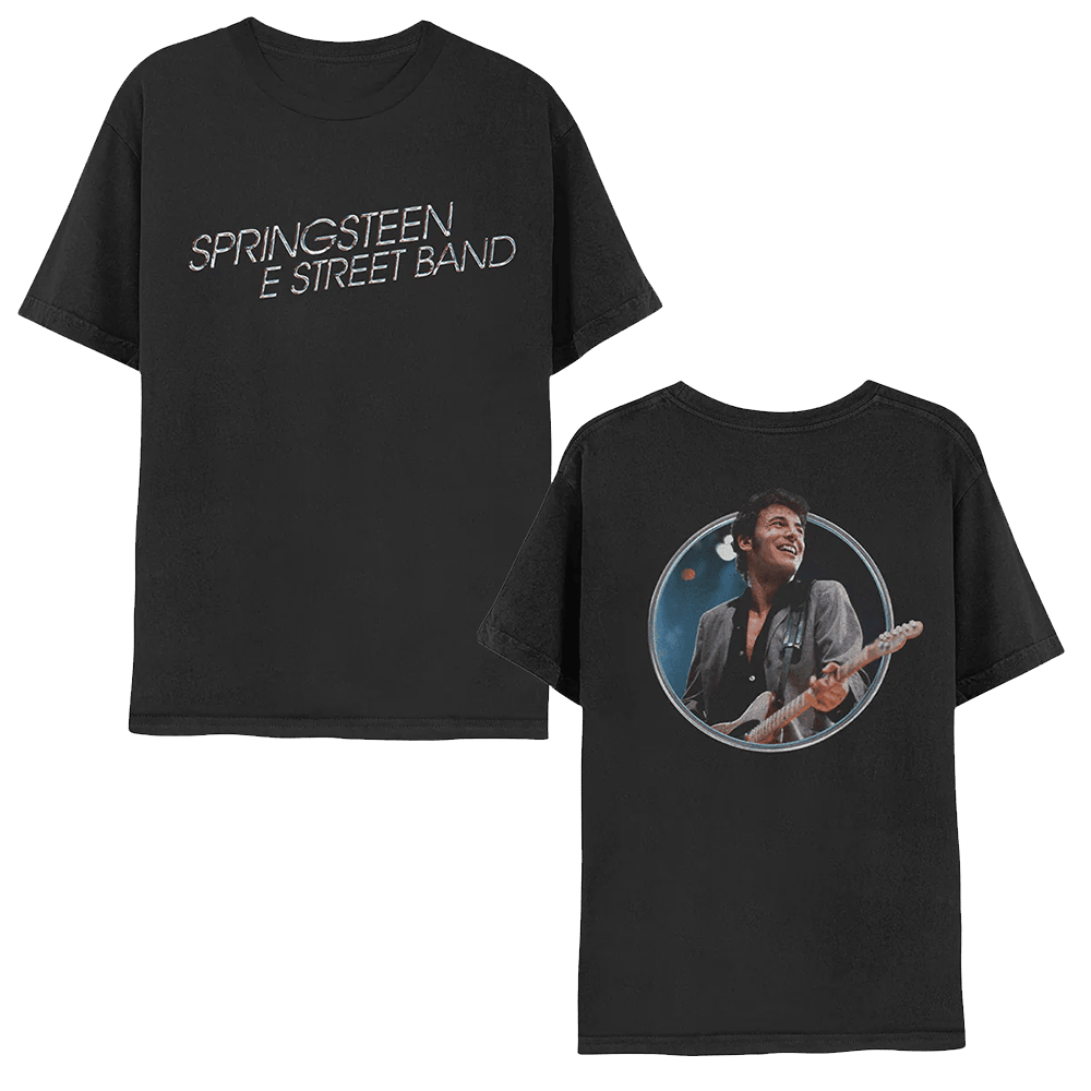 Bruce Springsteen T-Shirt Springsteen And E Street Band Black Tee Bruce Springsteen Merch Gifts