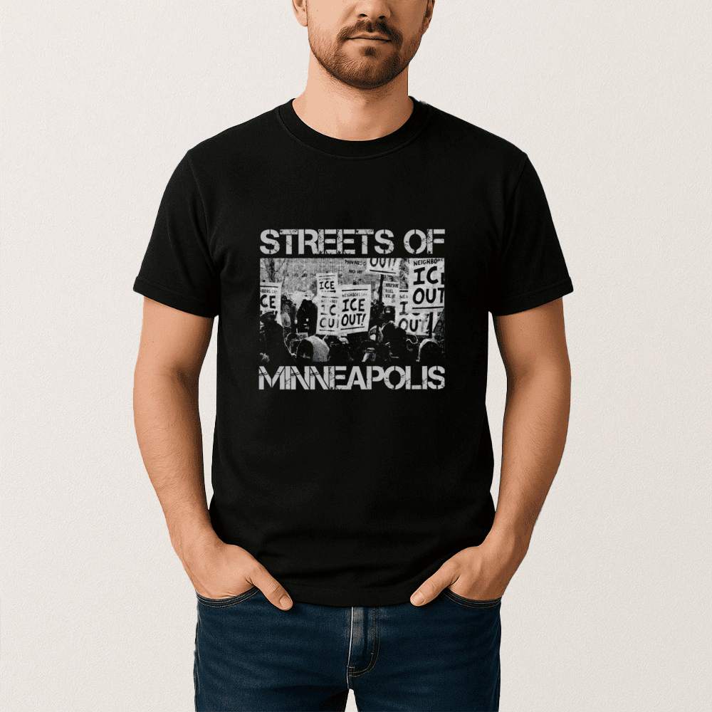 Bruce Streets Of Minneapolis Right Now T-Shirt Ice Out Be Good Pretti Clothes Protest Clothing