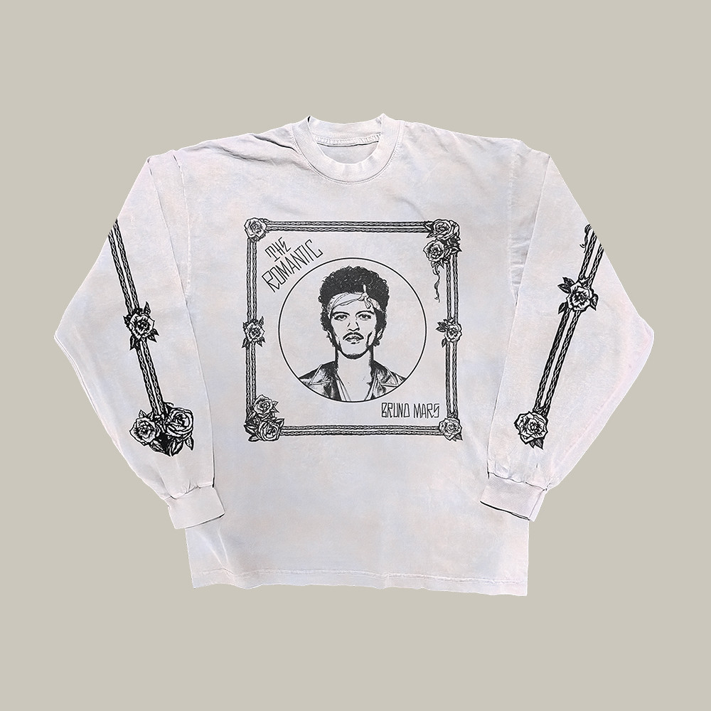 Bruno Mars Hello Kitty 2026 Sweatshirt The Romantic World Tour Clothing Gift For Daughter