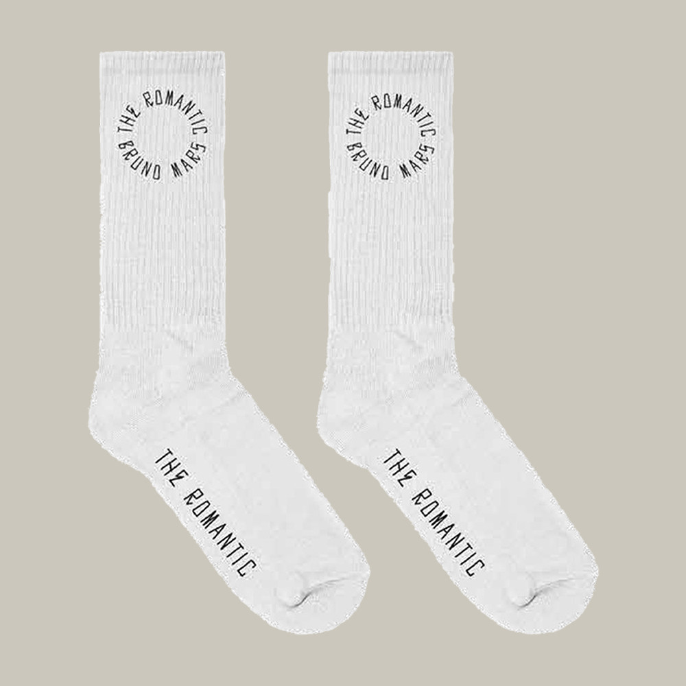 Bruno Mars Hello Kitty World Socks The Romantic Tour Item Merch Gift For Bruno Mars Fan