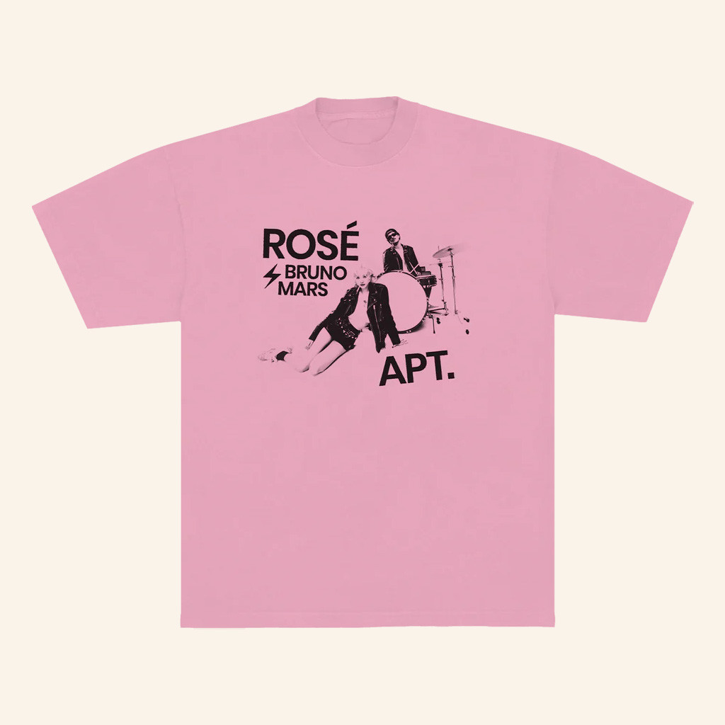 Bruno Mars Merch Bruno Mars X Rose APT T-Shirt Gifts For Music Fans Bruno Mars Merch Bruno Mars X Rose APT T-Shirt Gifts For Music Fans