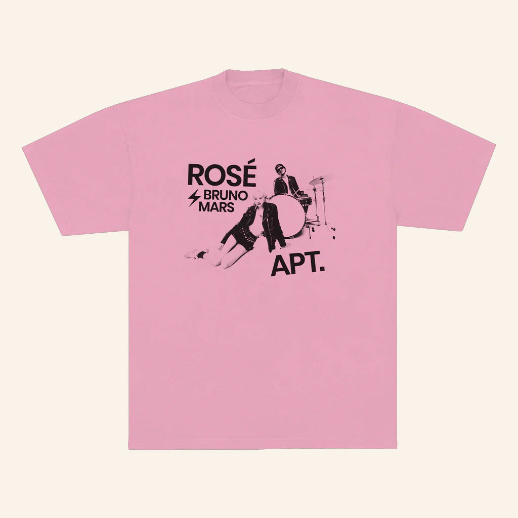 Bruno Mars Merch Rose X Bruno Mars APT Shirt Cool Gifts For Music Lovers Bruno Mars Merch Rose X Bruno Mars APT Shirt Cool Gifts For Music Lovers