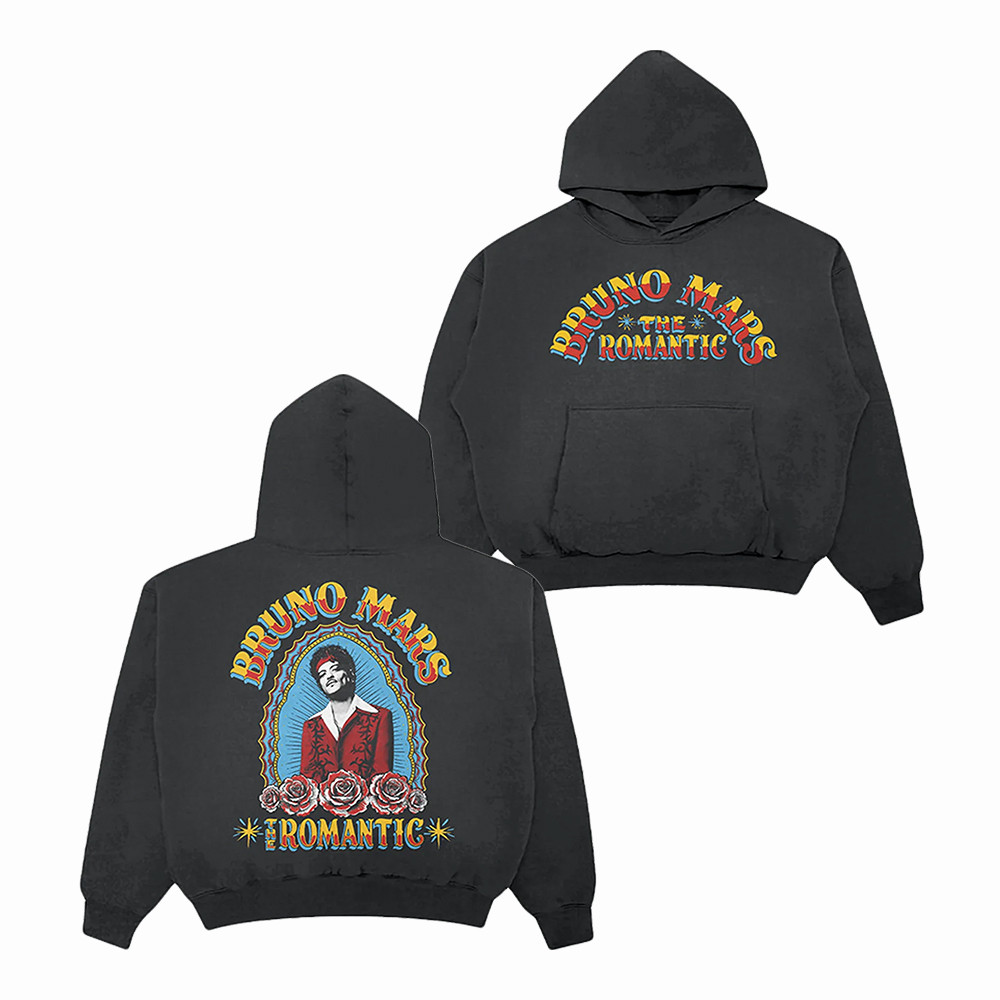 Bruno Mars Merch The Romantic Halo Hoodie Gifts For Boyfriend