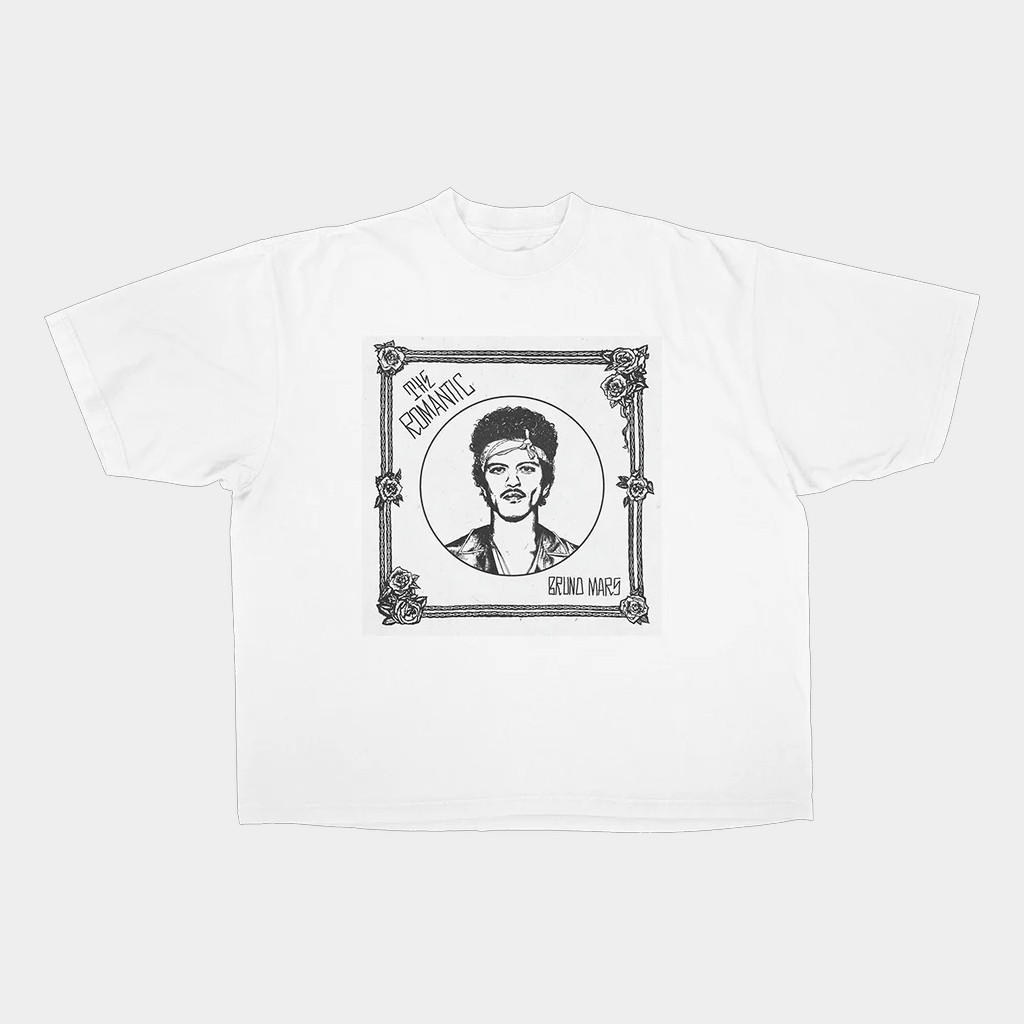 Bruno Mars Merch The Romantic T-Shirt Unique Gifts For Music Lovers