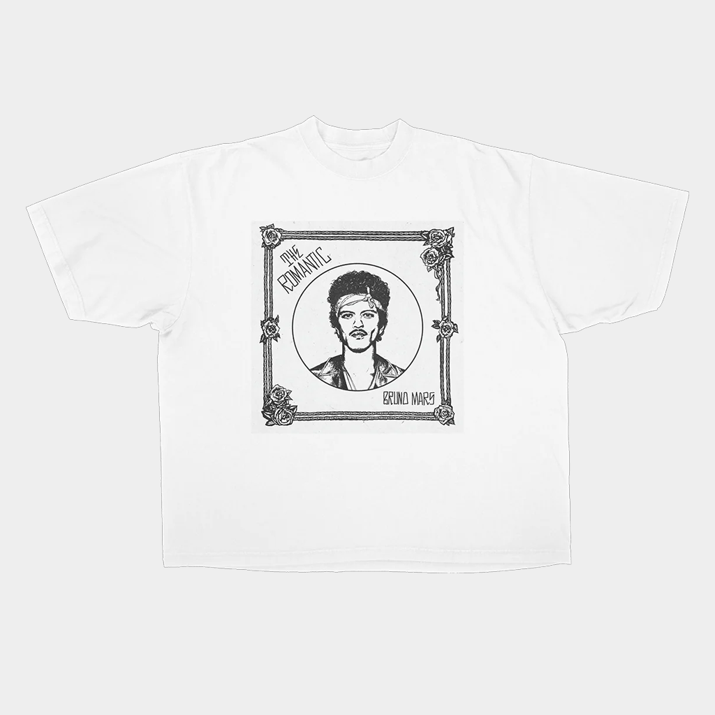 Bruno Mars The Romantic T-Shirt Bruno Mars Merch Presents For Music Lovers