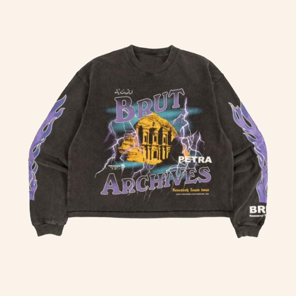 Brut Clothing Merch The Petra Sweatshirt Good Gifts For Husband Brut Clothing Merch The Petra Sweatshirt Good Gifts For Husband