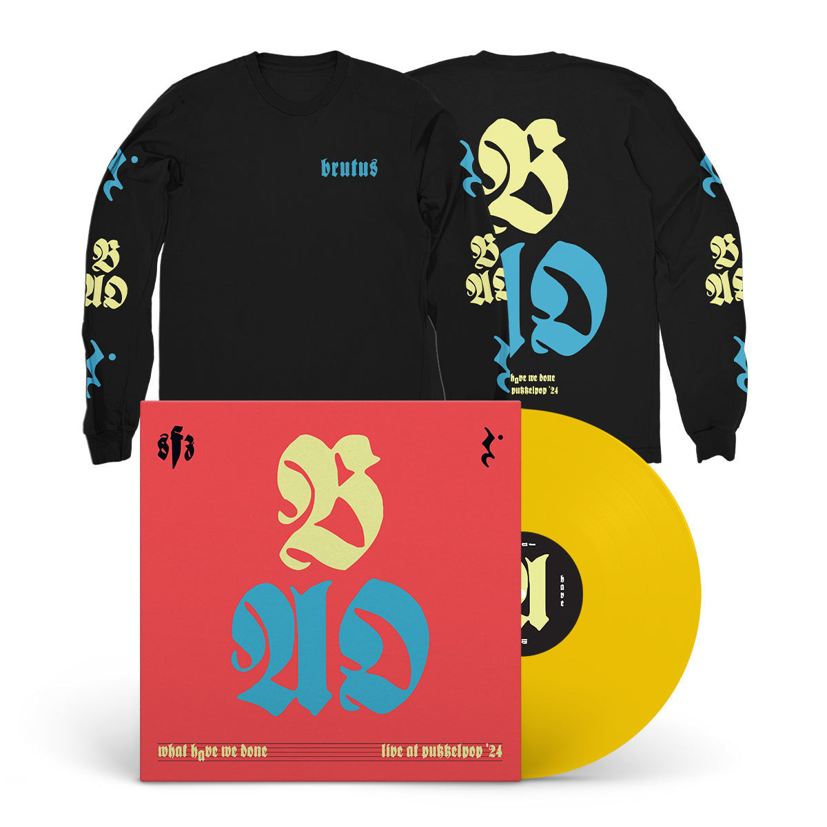 Brutus And The Atomic Orchestra Merch What Have We Done (Live At Pukkelpop) Long Sleeve Shirt Brutus And The Atomic Orchestra Shirt Father's Day Gifts For Boyfriend