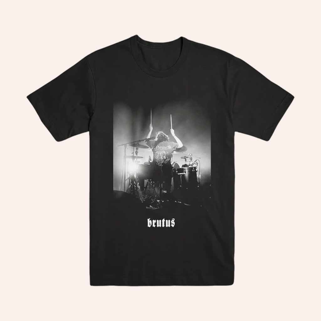 BRUTUS Merch Drums II T-Shirt Cool Christmas Gift For Boyfriend BRUTUS Merch Drums II T-Shirt Cool Christmas Gift For Boyfriend