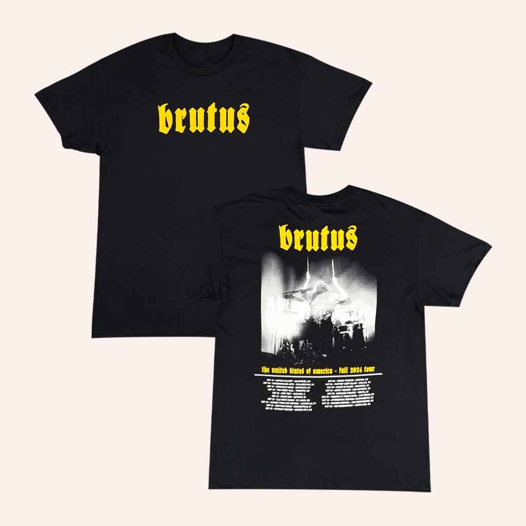 BRUTUS Merch Fall 2024 Tour T-Shirt Christmas Gift Ideas For Fans BRUTUS Merch Fall 2024 Tour T-Shirt Christmas Gift Ideas For Fans