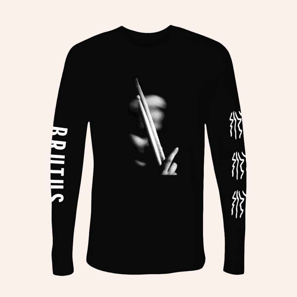 BRUTUS Merch Sticks Black Long Sleeve Shirt Christmas Gift Ideas For Him BRUTUS Merch Sticks Black Long Sleeve Shirt Christmas Gift Ideas For Him