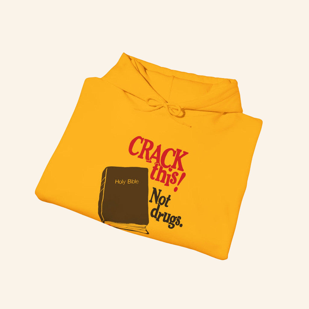 Bryce Crawford Merch Crack This Not Drugs Bible Hoodie Gifts For Friends Bryce Crawford Merch Crack This Not Drugs Bible Hoodie Gifts For Friends