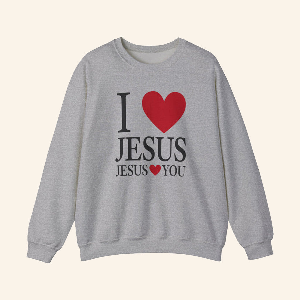 Bryce Crawford Merch I Love J J Loves You Sweatshirt Gifts For Him Her