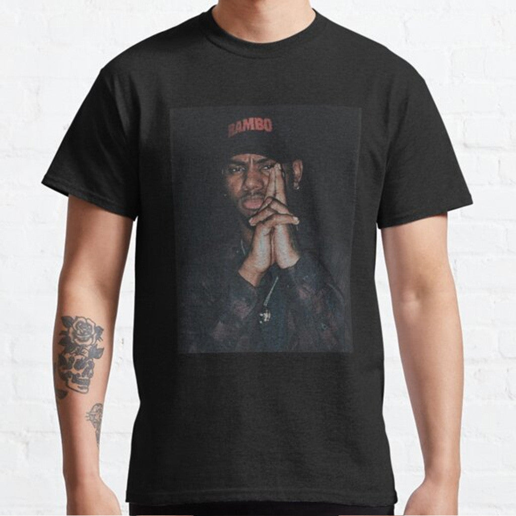 Bryson Tiller Merch Black Tiller Rambo Classic T-Shirt Unique Gifts For Music Lovers Bryson Tiller Merch Black Tiller Rambo Classic T-Shirt Unique Gifts For Music Lovers