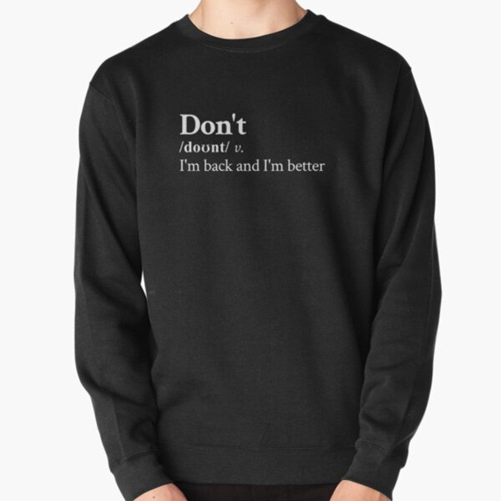 Bryson Tiller Merch Bryson Tiller Aesthetic Motivational Hip Hop Quote Lyrics Black Sweatshirt Bryson Tiller Merch Bryson Tiller Aesthetic Motivational Hip Hop Quote Lyrics Black Sweatshirt